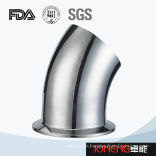 Stainless Steel Sanitary 45D Bend Elbow with Clamp (JN-FT4004)
